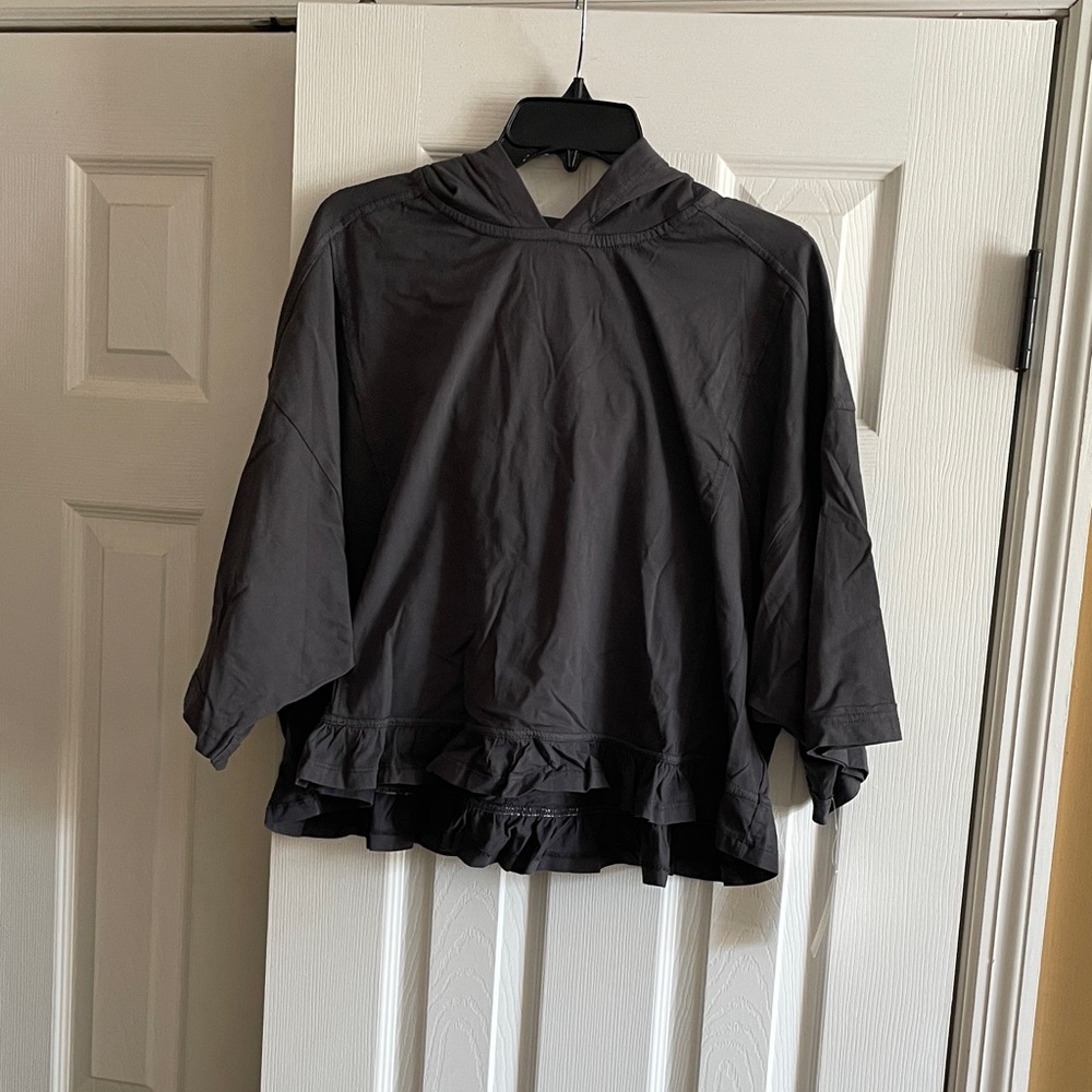 Pilcro Charcoal Hooded Sweatshirt